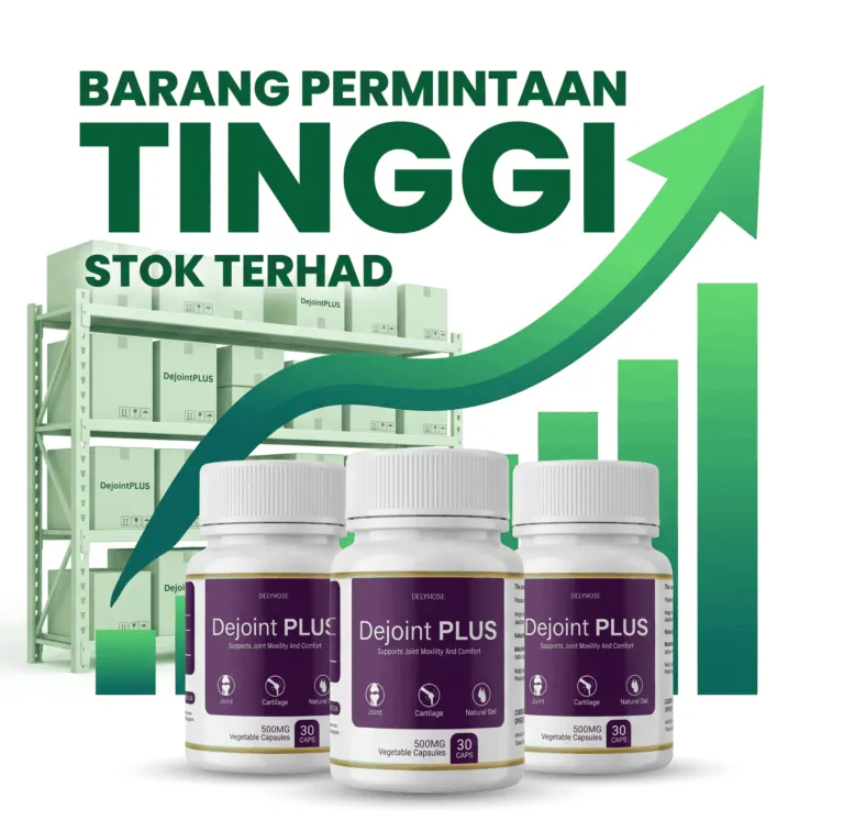 dejoint plus delyrose supplement ubat sakit lutut rawan sendi tulang belakang gel radang tisu malaysia