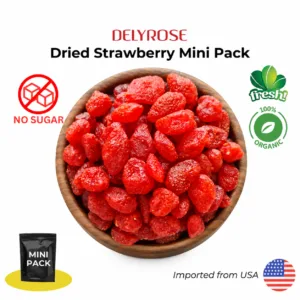 Buah Strawberi Kering (Dried Fruit Strawberry) AAA Mini Pack
